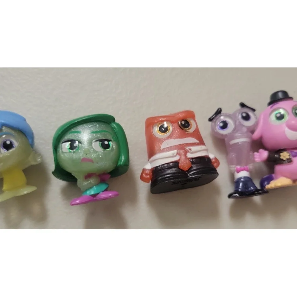 Disney Doorables Inside Out Lot of 6 mini doll figures